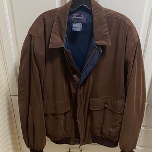 Faconnable Brown Lightweight Jacket